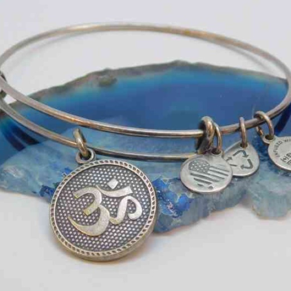 Alex and Ani - “OM” Bracelet Bangle